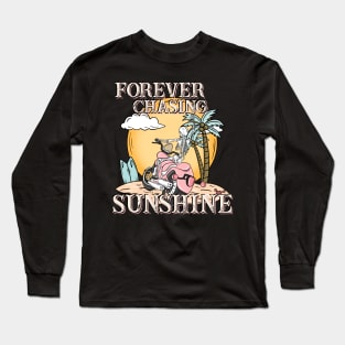 Forever Chasing Sunshine Skeleton Long Sleeve T-Shirt